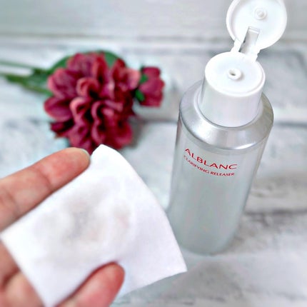 クラリファイイング リリーサー/ALBLANC/クレンジングウォーターを使ったクチコミ(4枚目)