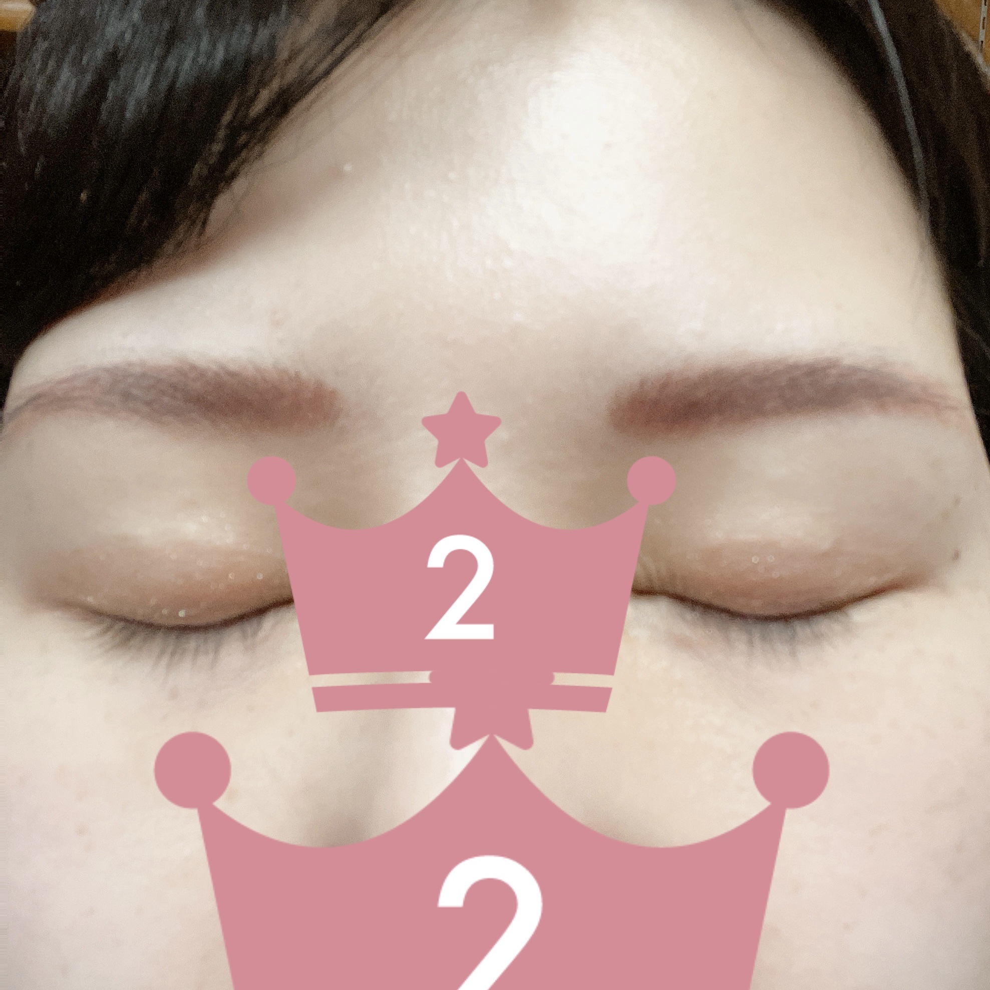 デザイニングアイブロウ3D(デュアルカラー)/KATE/パウダーアイブロウを使ったクチコミ（2枚目）