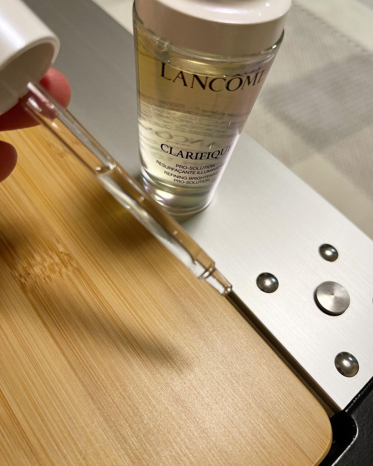 クラリフィック ブライトニング セラム/LANCOME/美容液を使ったクチコミ(4枚目)