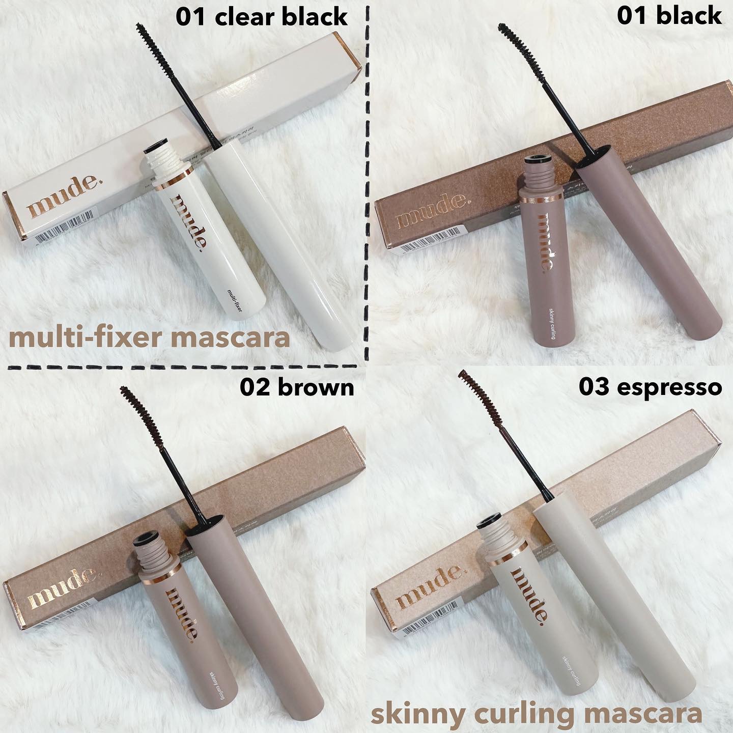 インスパイアマルチフィクサーマスカラ/mude./マスカラ下地を使ったクチコミ（2枚目）