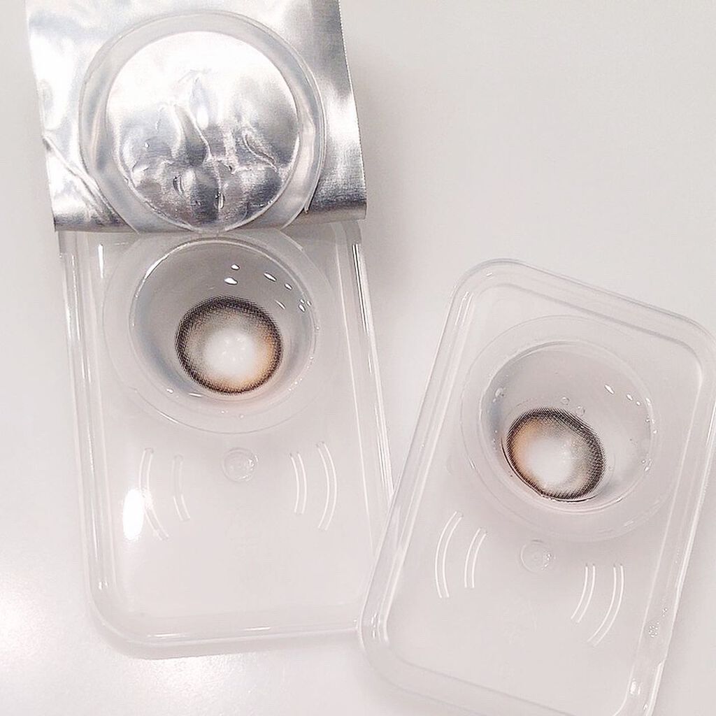 Eyelighter Glowy 1Month/OLENS/カラーコンタクトレンズを使ったクチコミ（2枚目）