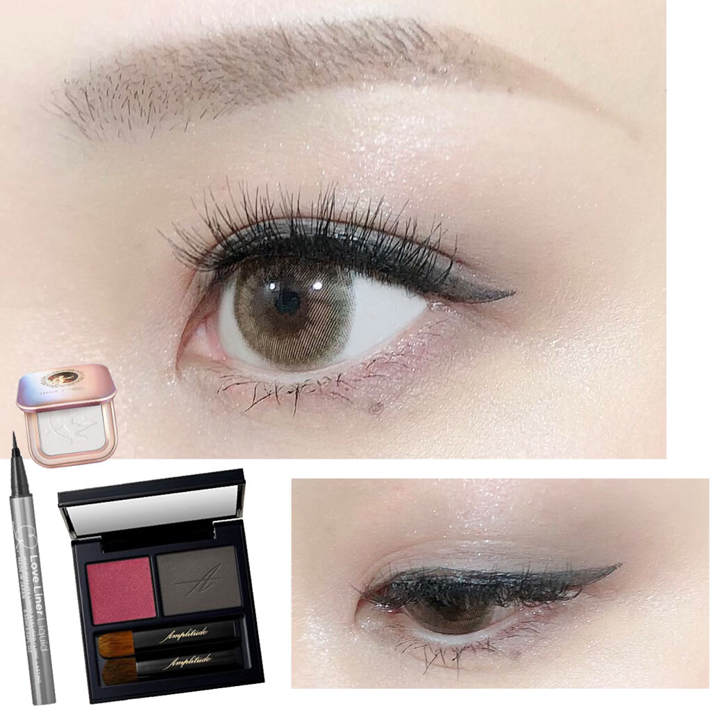 コンスピキュアス ダブルアイズ 04 バーガンディー/Amplitude/アイシャドウパレットを使ったクチコミ（1枚目）