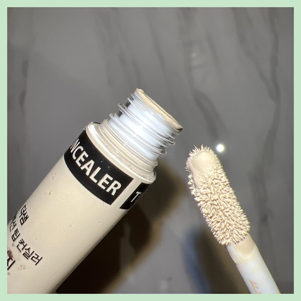 カバーパーフェクション チップコンシーラー/the SAEM/リキッドコンシーラーを使ったクチコミ(2枚目)