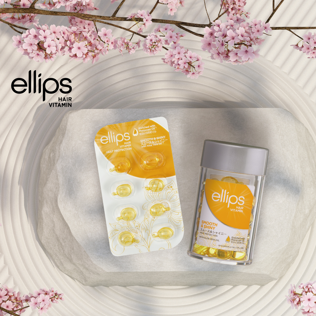 ヘアーオイル【スムース＆シャイニー】/ellips/ヘアオイルを使ったクチコミ（1枚目）