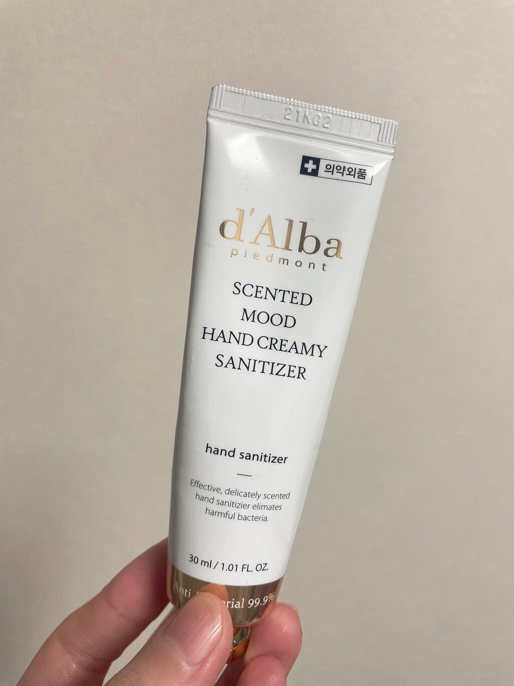 センティドムードハンドクリーミー サニタイザー ゲル(エタノール)/ダルバ/その他スキンケアを使ったクチコミ(1枚目)