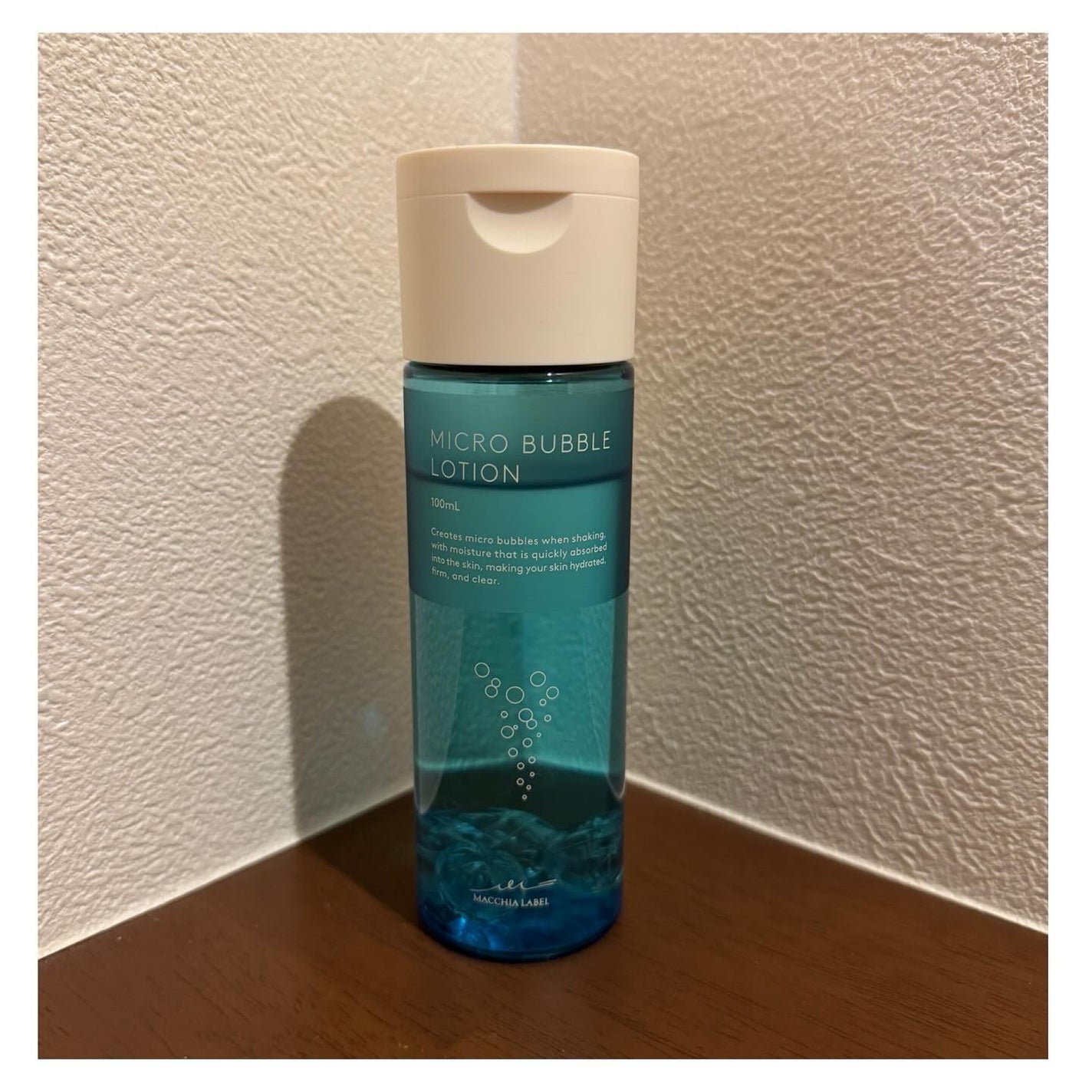 薬用マイクロバブルローション/Macchia Label/化粧水を使ったクチコミ(3枚目)