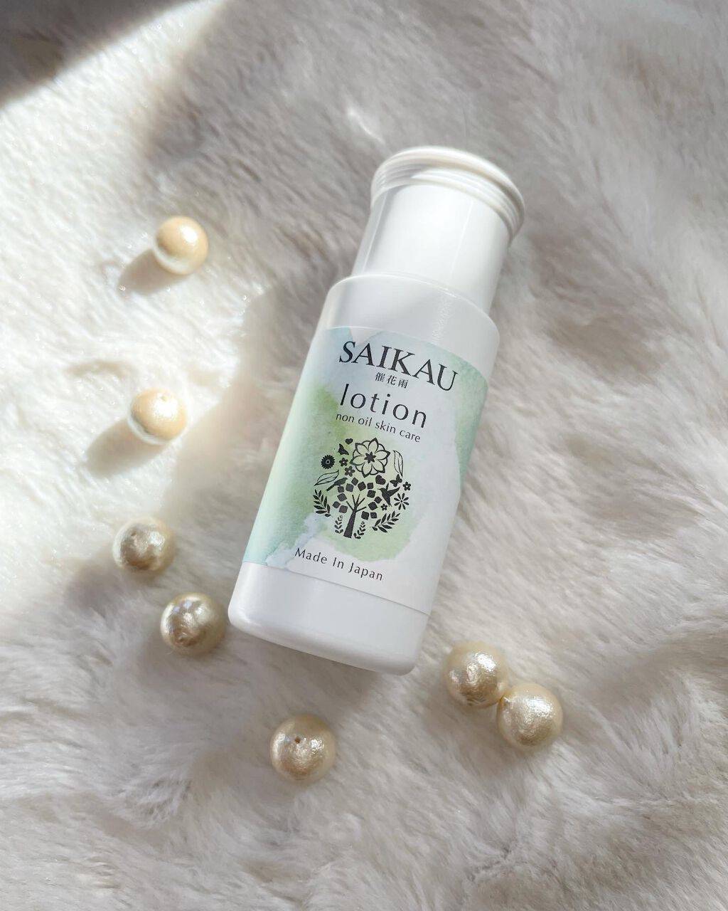 SAIKAU lotion（催花雨ローション） 30ml(トライアルボトル)/こころ配り便/オールインワン化粧品を使ったクチコミ（1枚目）