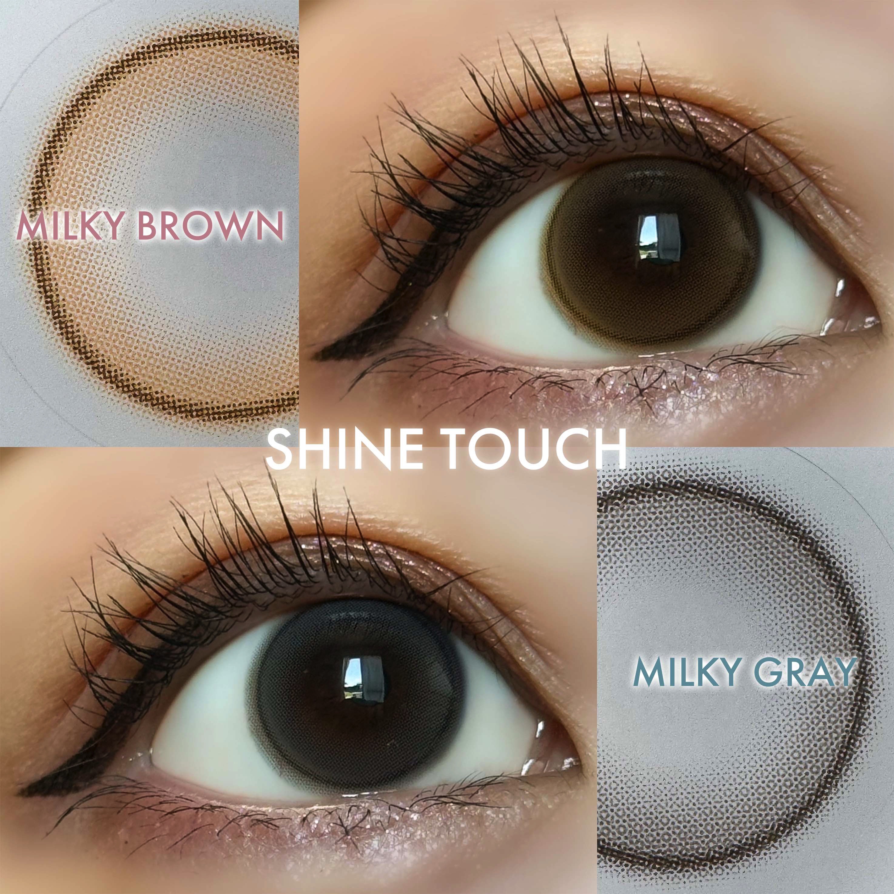 ShineTouch 1day/OLENS/ワンデー（１DAY）カラコンを使ったクチコミ（2枚目）