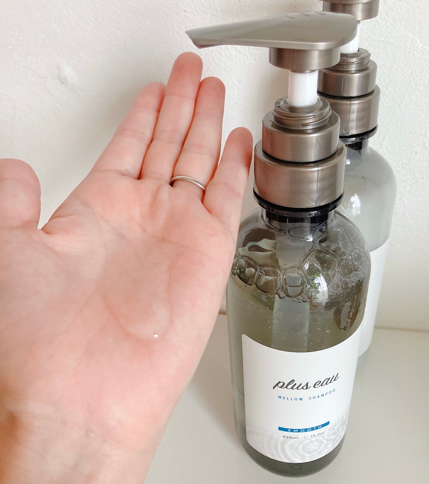 メロウシャンプー/メロウトリートメント/plus eau/市販シャンプーを使ったクチコミ(2枚目)