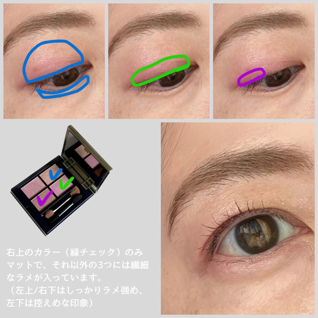 ミネラルクラッシィシャドー/エトヴォス/アイシャドウパレットを使ったクチコミ(3枚目)