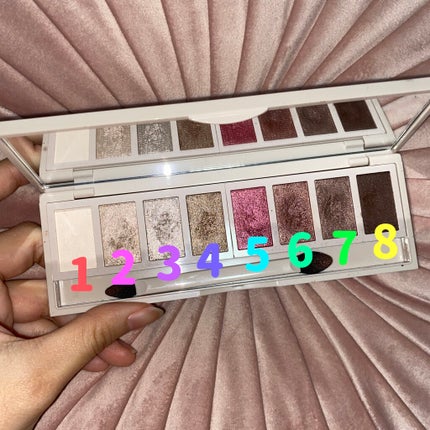 リシェ グラマラスモード アイパレット/Visée/アイシャドウパレットを使ったクチコミ(2枚目)