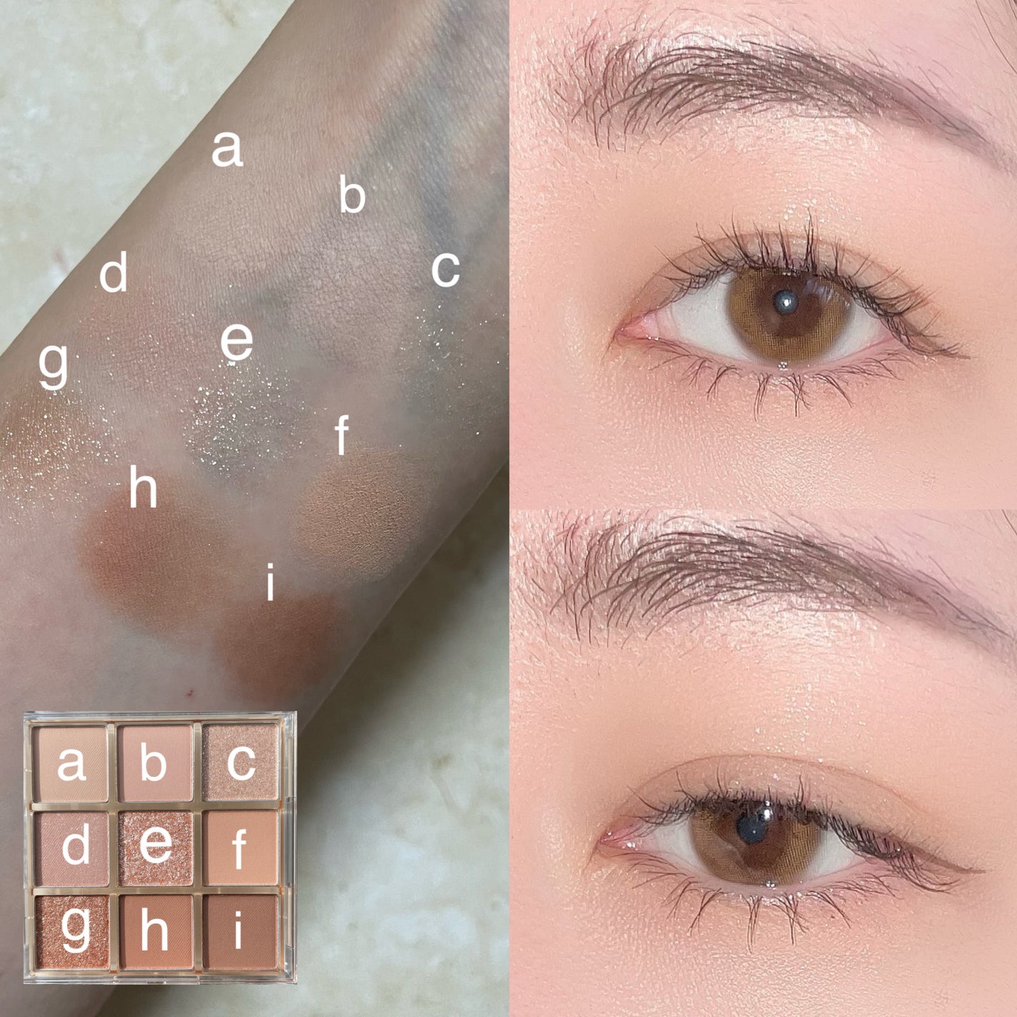 KEYBO FALL IN LOVE SHADOW PALETTE/keybo/アイシャドウパレットを使ったクチコミ(2枚目)