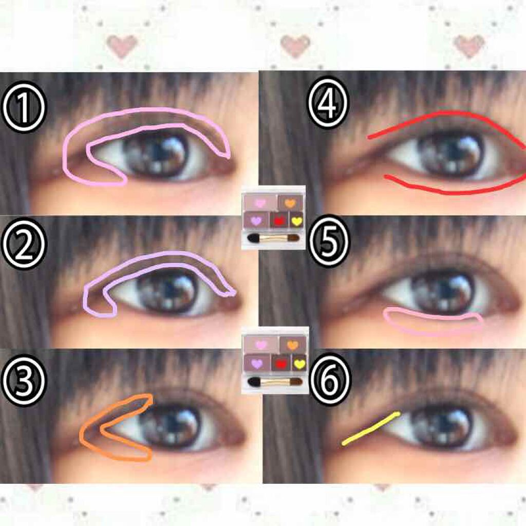 パーフェクトマルチアイズ/キャンメイク/アイシャドウパレットを使ったクチコミ(2枚目)