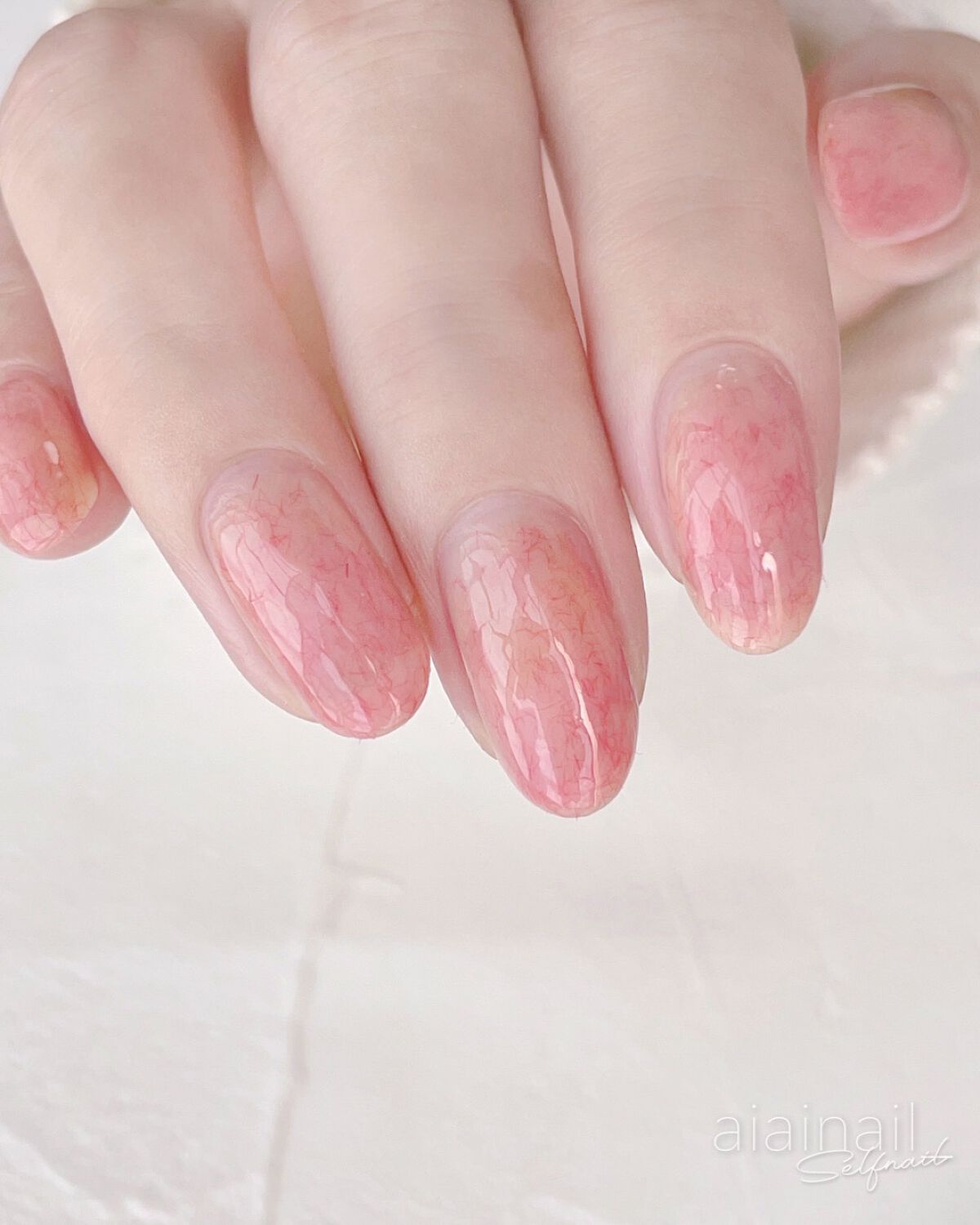 ワンコンプリート ジェルネイル F01 ファーストクラッシュ/MilleFée/ジェルネイルを使ったクチコミ（2枚目）