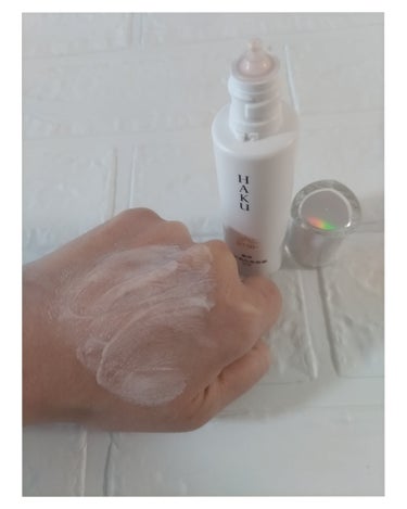 薬用 日中美白美容液UV/HAKU/日焼け止め・UVケアを使ったクチコミ（5枚目）
