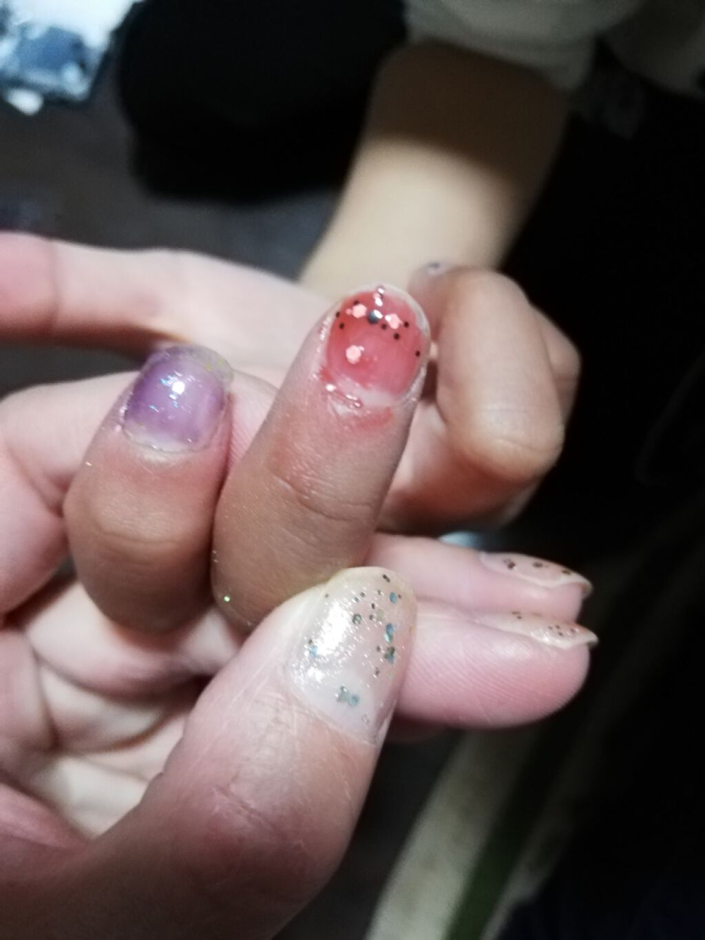 キャットカラーネイル/キャンドゥ/マニキュアを使ったクチコミ（2枚目）