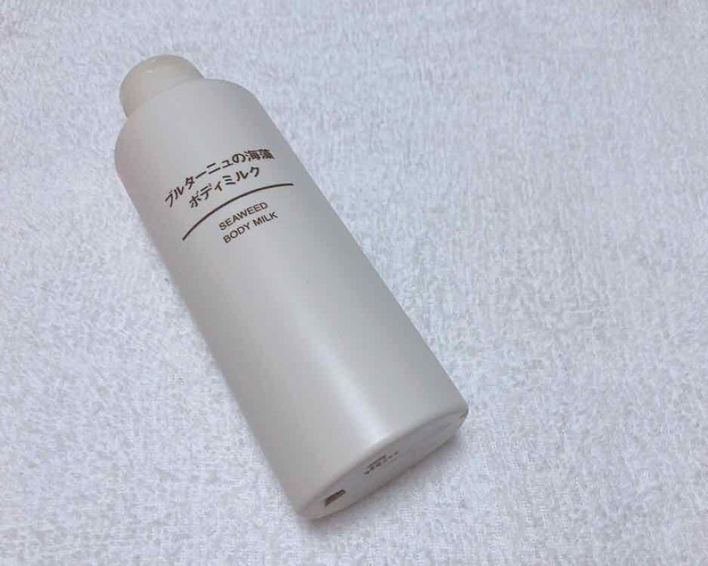 無印良品 ブルターニュの海藻 ボディミルクのクチコミ「無印良品のブルターニュの海藻ボディミルク
200ml 1090円（税込）



お風呂上がりの.....」（1枚目）
