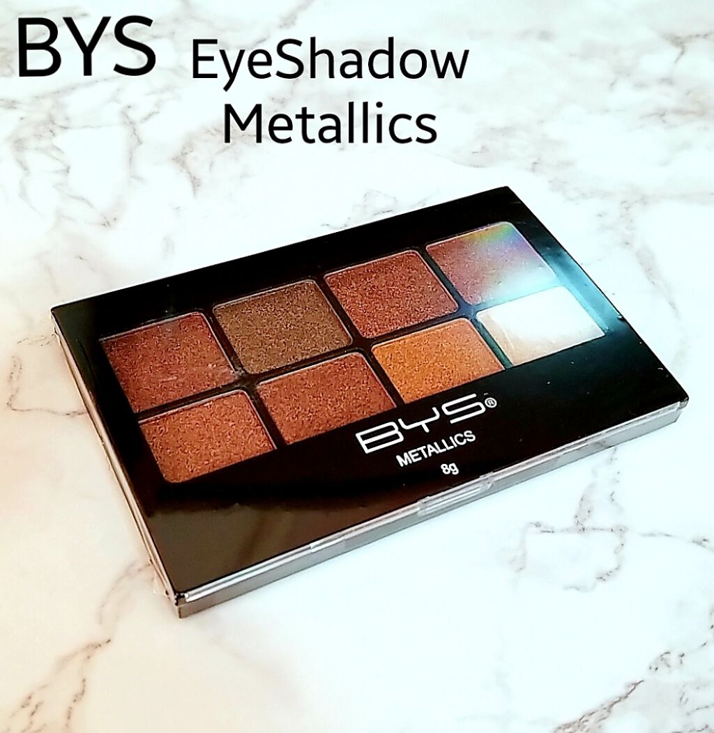 BYS Metallics Eye Shadow Palette/BYS/アイシャドウパレットを使ったクチコミ(1枚目)