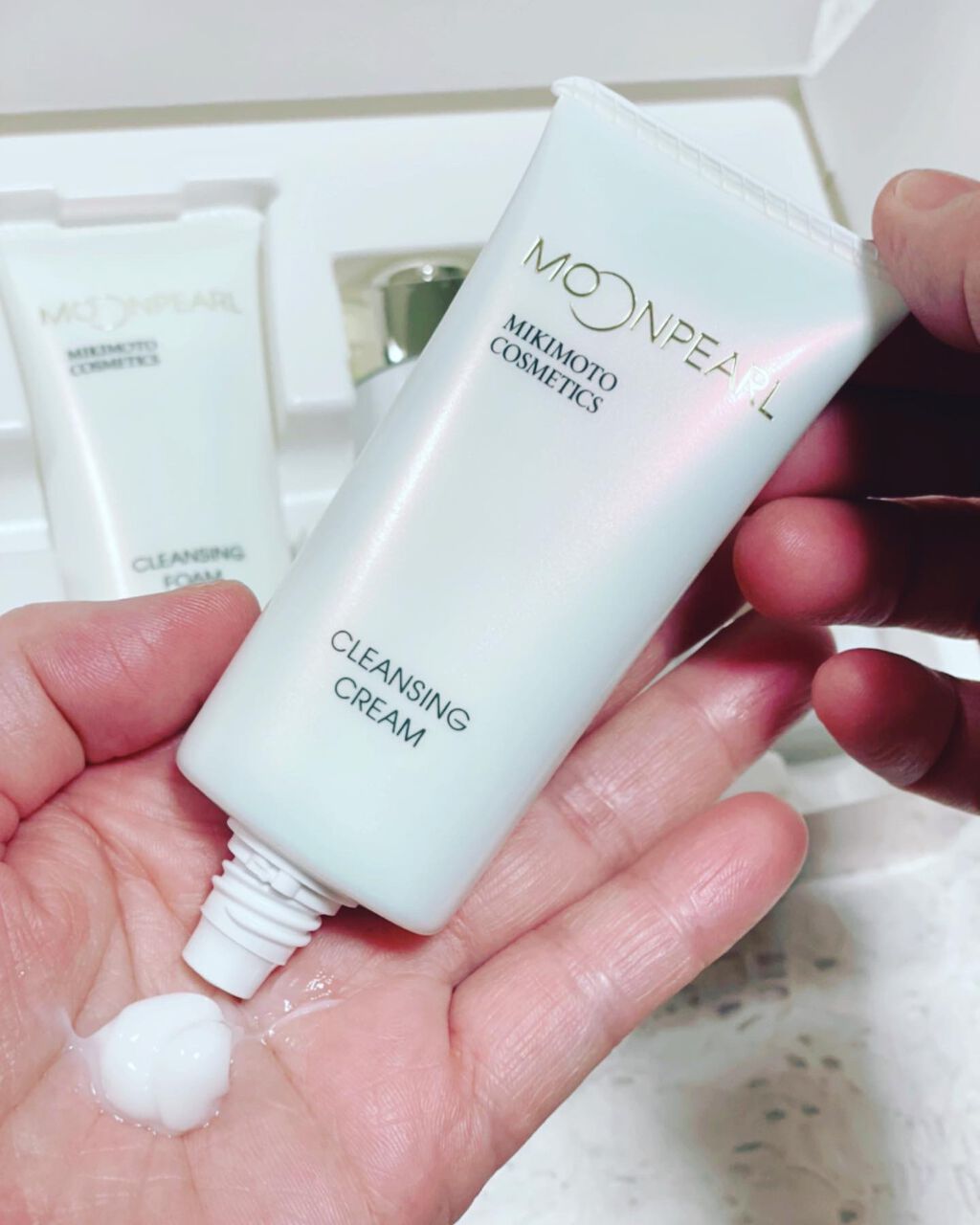 ムーンパール トライアルセット/ミキモト コスメティックス/トライアルキットを使ったクチコミ(3枚目)