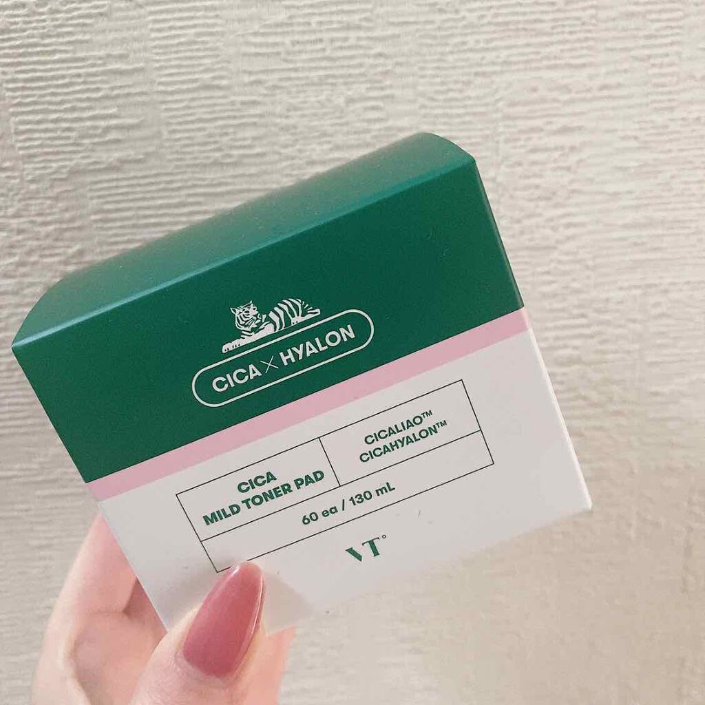 CICA マイルドトナーパッド/VT/トナーパッドを使ったクチコミ(1枚目)