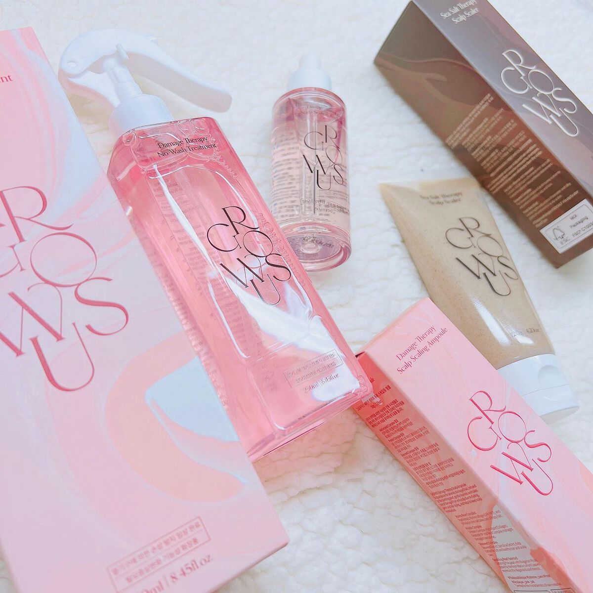 シーソルトセラピースカルプスケーラー/GROWUS/ヘッドスクラブを使ったクチコミ(8枚目)