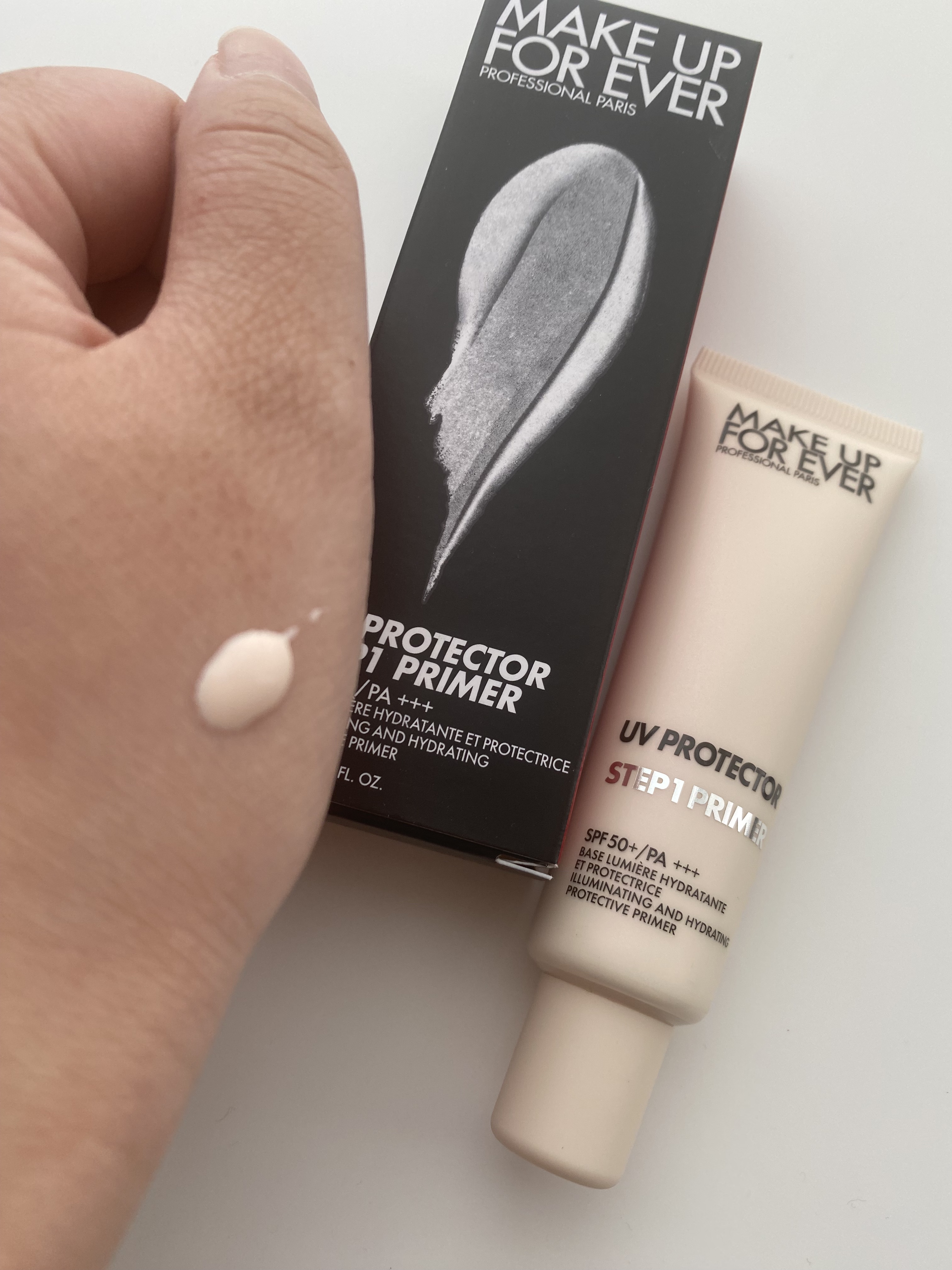 ステップ1プライマー UVプロテクター/MAKE UP FOR EVER/日焼け止めクリームを使ったクチコミ（2枚目）