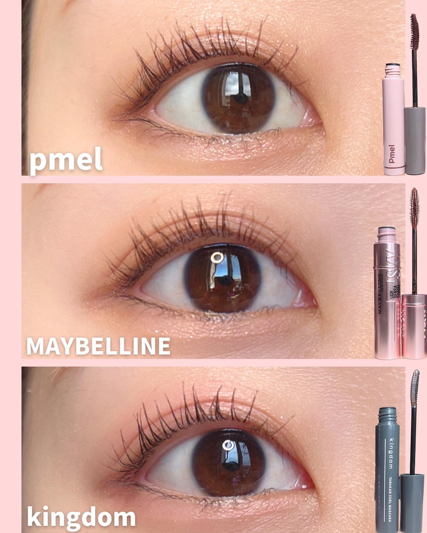 キングダム 束感カールマスカラ/キングダム/マスカラを使ったクチコミ(9枚目)