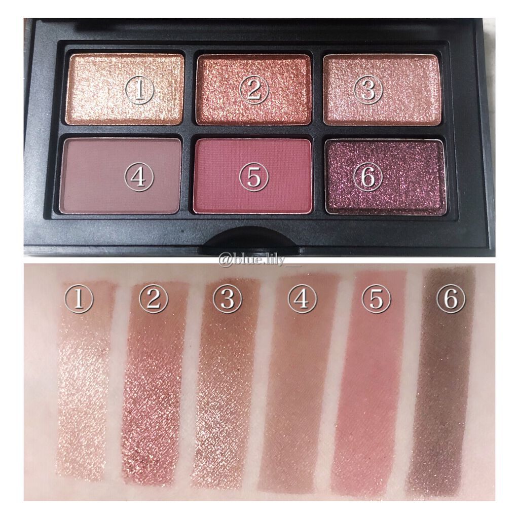 アンラップド ミニアイシャドーパレット DOLCE VITA/NARS/アイシャドウパレットを使ったクチコミ(7枚目)