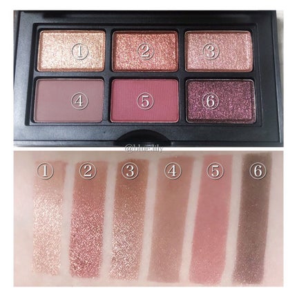 アンラップド ミニアイシャドーパレット DOLCE VITA/NARS/アイシャドウパレットを使ったクチコミ(7枚目)