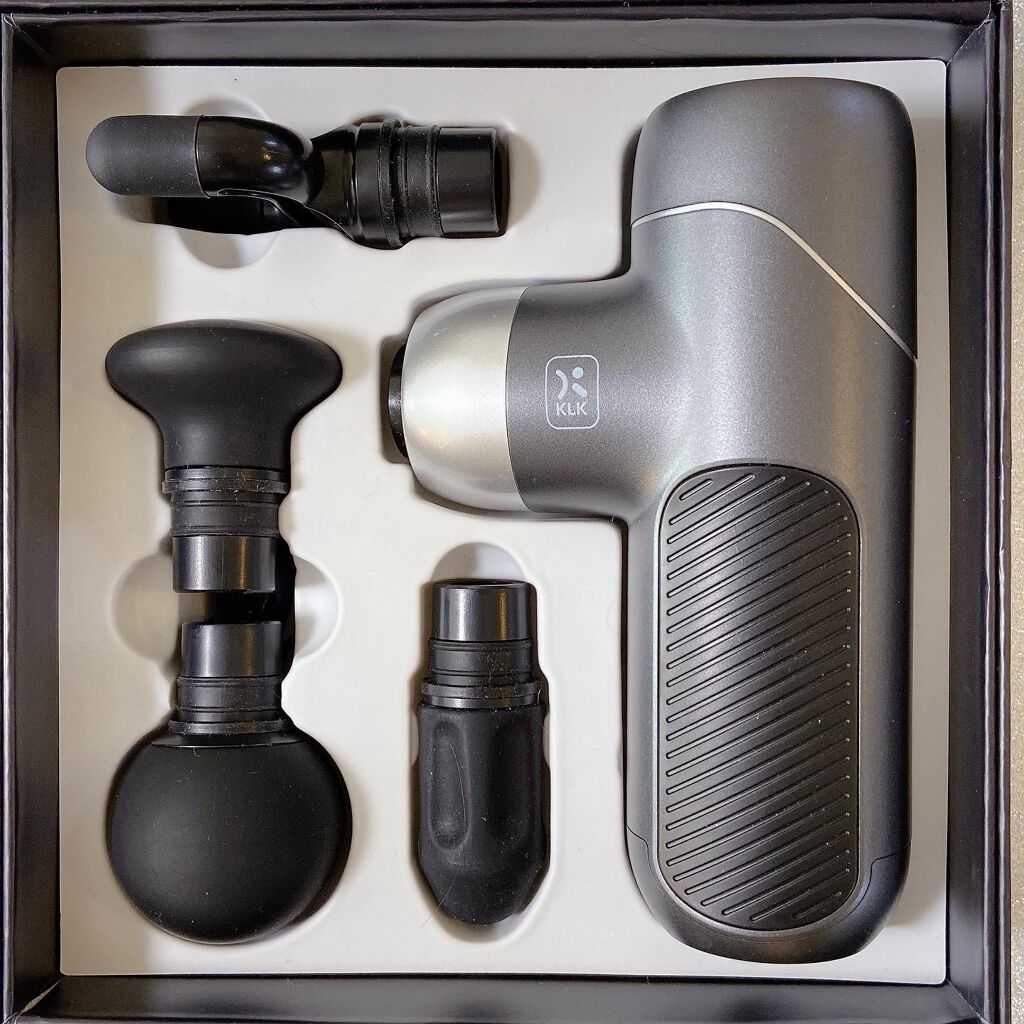 筋膜リリースガン/KLK/マッサージガンを使ったクチコミ(2枚目)