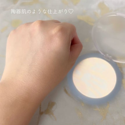 クラウドパウダー/Healus/プレストパウダーを使ったクチコミ(7枚目)