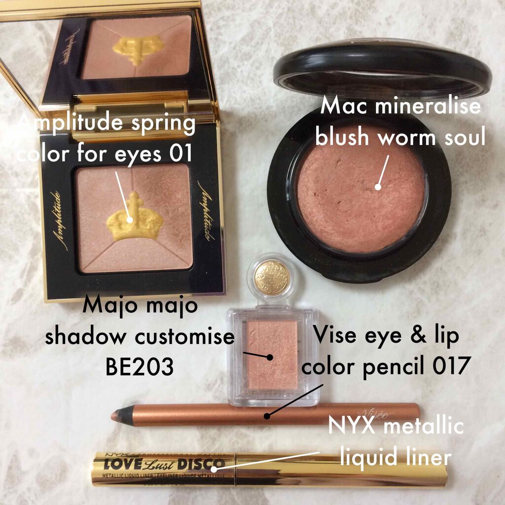 ラブ ラスト ディスコ メタリック リキッドライナー カラー・ローリン ディープ/NYX Professional Makeup/リキッドアイライナーを使ったクチコミ（1枚目）