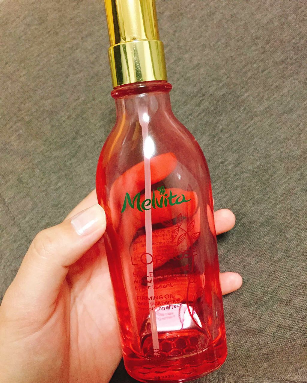 ロルロゼ ブリリアント ボディオイル/Melvita/ボディオイルを使ったクチコミ（1枚目）