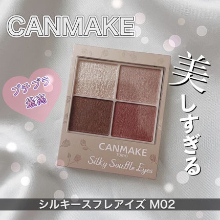 シルキースフレアイズ(マットタイプ)/キャンメイク/アイシャドウパレットを使ったクチコミ(1枚目)