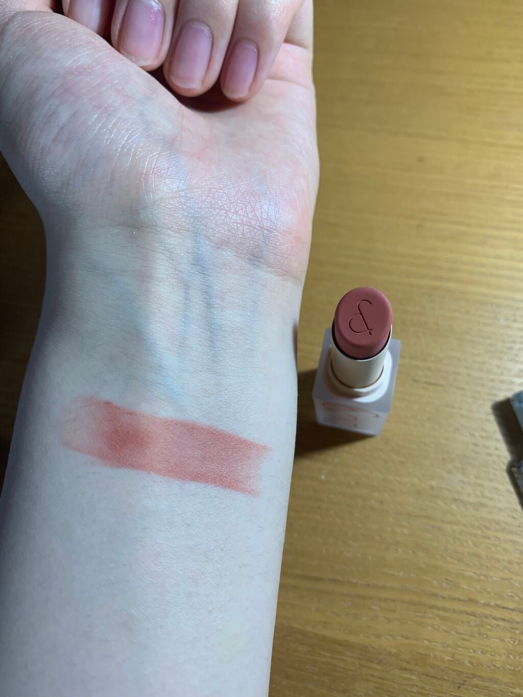 ゼロマットリップスティック/rom&nd/口紅を使ったクチコミ(3枚目)