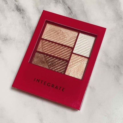 トリプルレシピアイズ BR703/インテグレート/アイシャドウパレットを使ったクチコミ(1枚目)