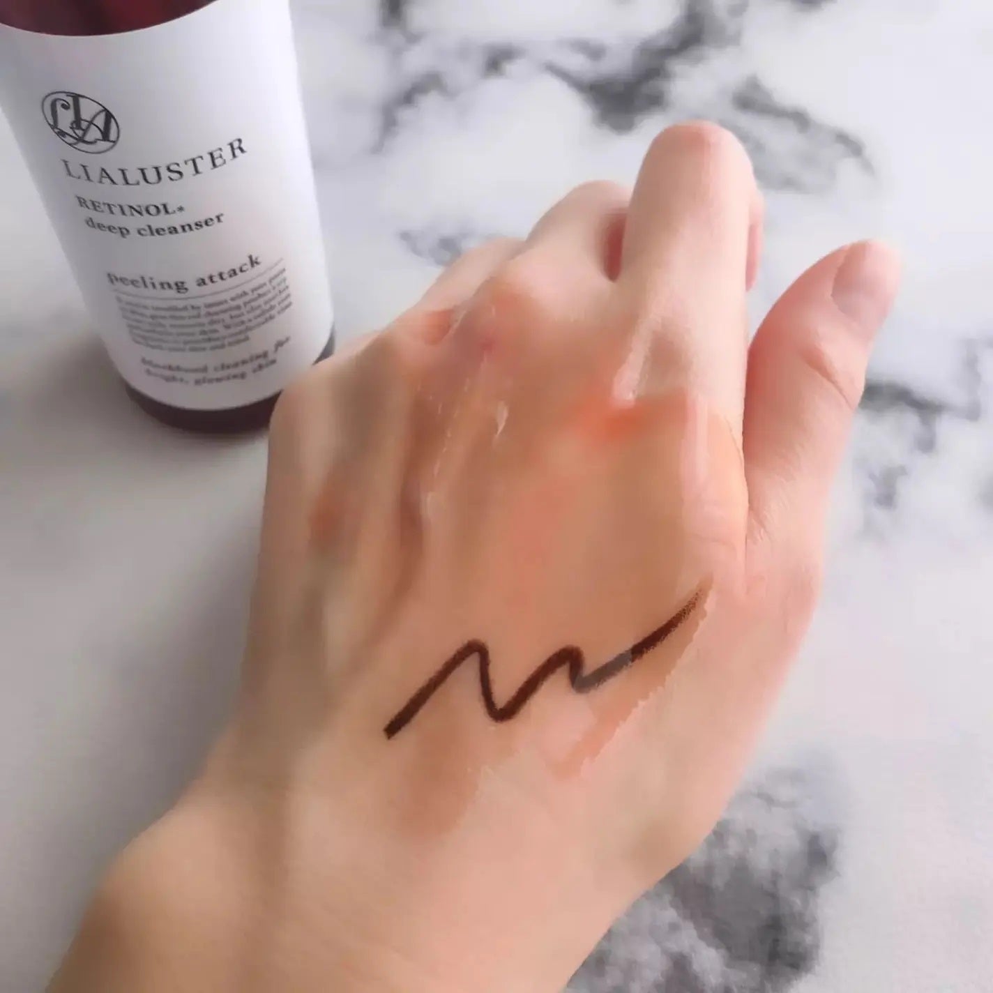 レチノールディープクレンザー/LIALUSTER/その他洗顔料を使ったクチコミ(3枚目)