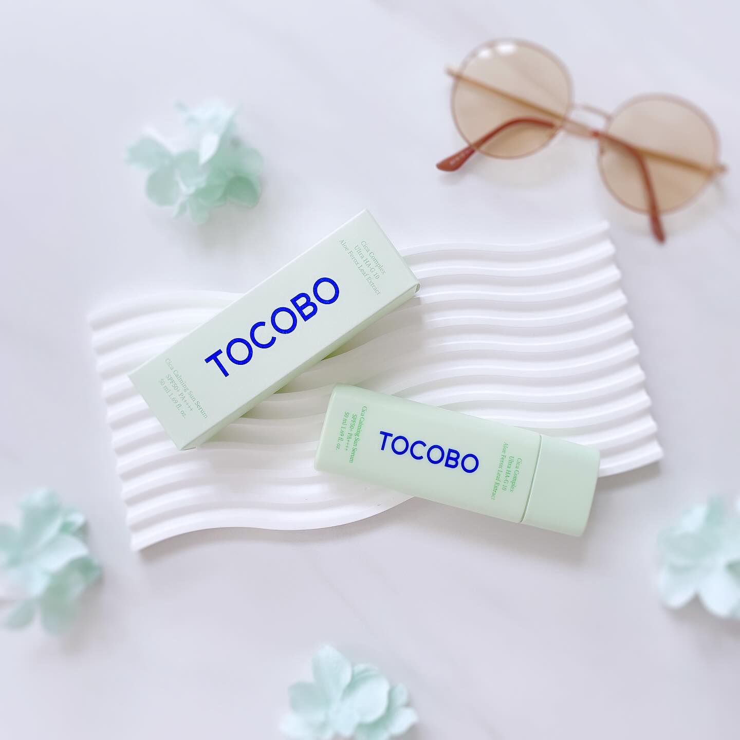 シカカーミングサンセラム/TOCOBO/日焼け止めクリームを使ったクチコミ（1枚目）