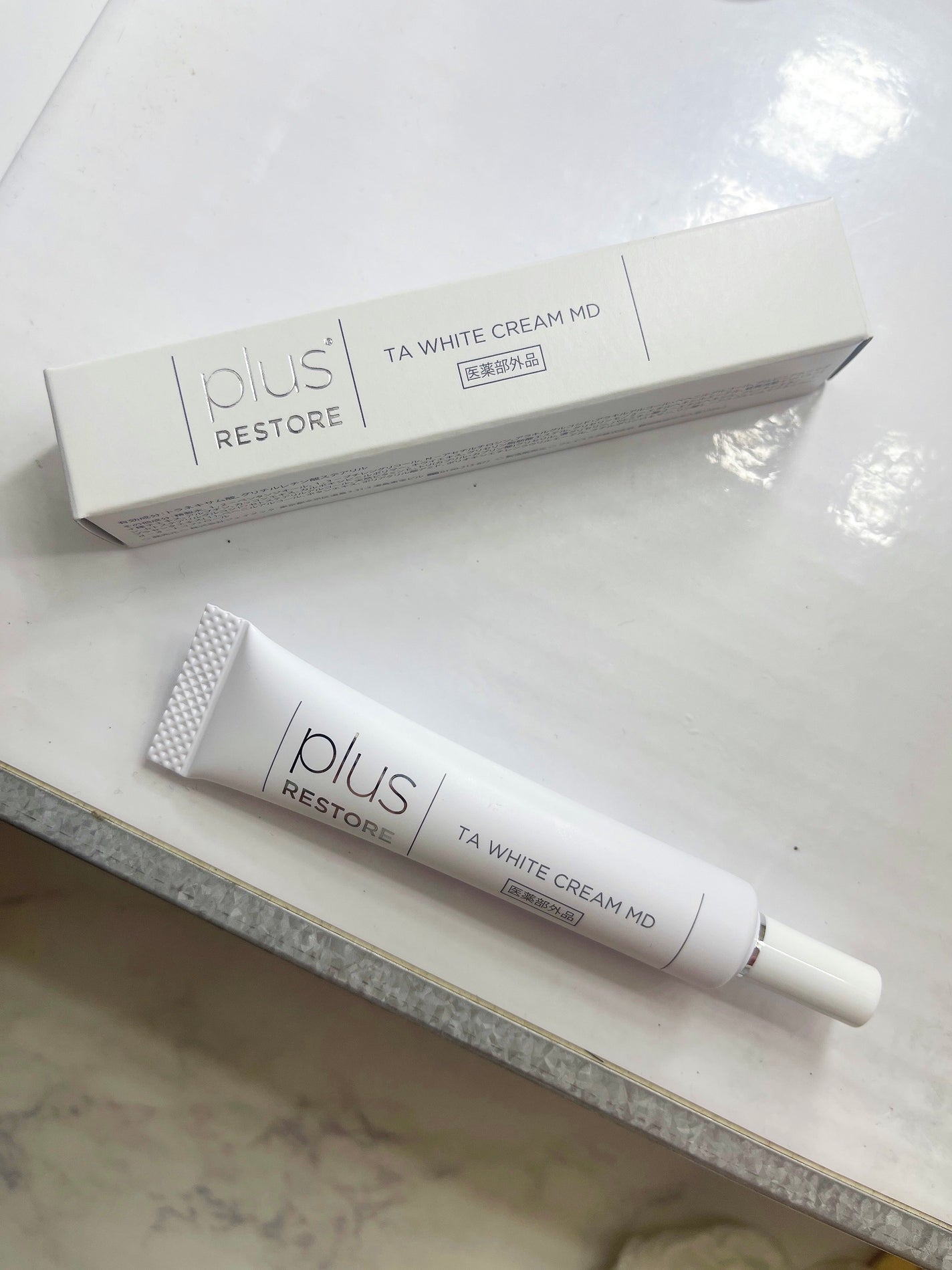 TAホワイトクリーム/PLUSRESTORE/アイケア・アイクリームを使ったクチコミ(1枚目)
