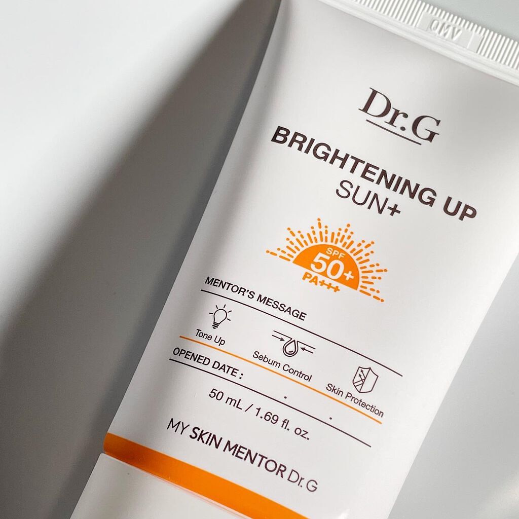 ブライトニングアップサンプラス/Dr.G/日焼け止めクリームを使ったクチコミ(2枚目)