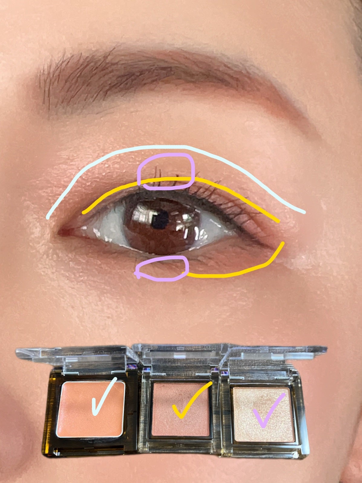 イルミクチュールシャドウ/excel/ジェル・クリームアイシャドウを使ったクチコミ(3枚目)