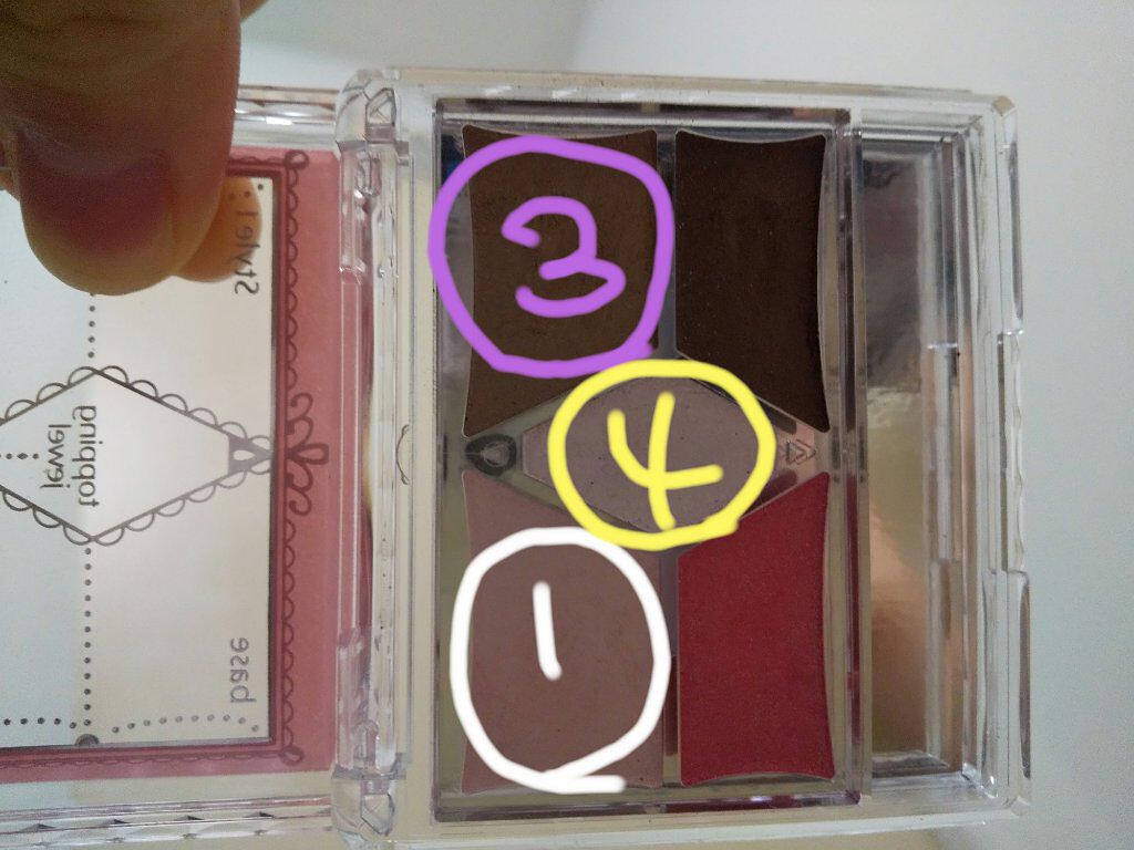 【旧品】パーフェクトスタイリストアイズ/キャンメイク/アイシャドウパレットを使ったクチコミ（3枚目）