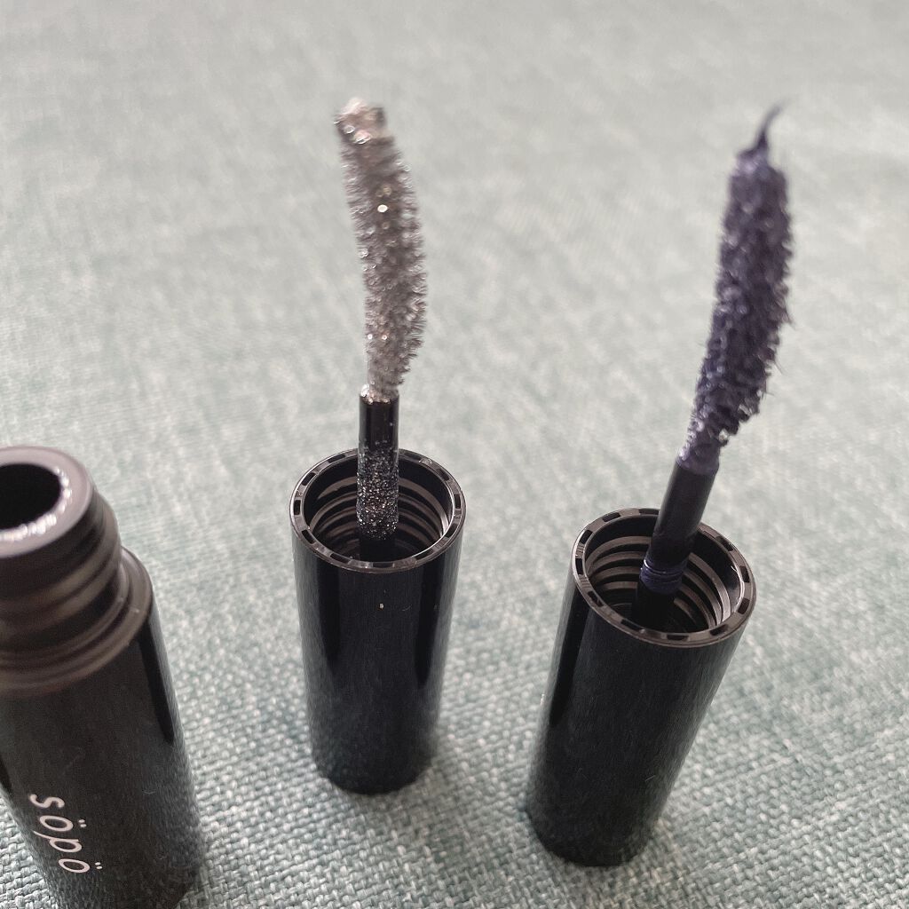 カラーマスカラ/sopo/マスカラを使ったクチコミ(2枚目)