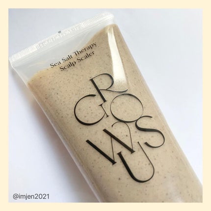 シーソルトセラピースカルプスケーラー/GROWUS/ヘッドスクラブを使ったクチコミ(3枚目)