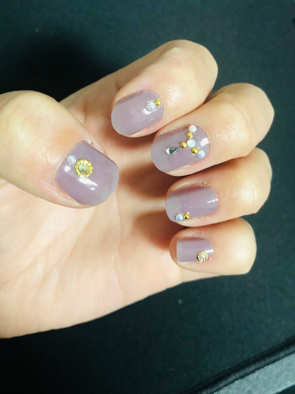 ネイルシール/DAISO/ネイルシールを使ったクチコミ(3枚目)