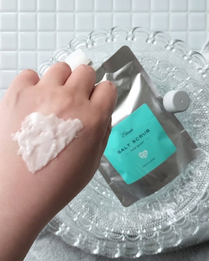 SALT SCRUB/エターシア/ボディスクラブを使ったクチコミ(2枚目)