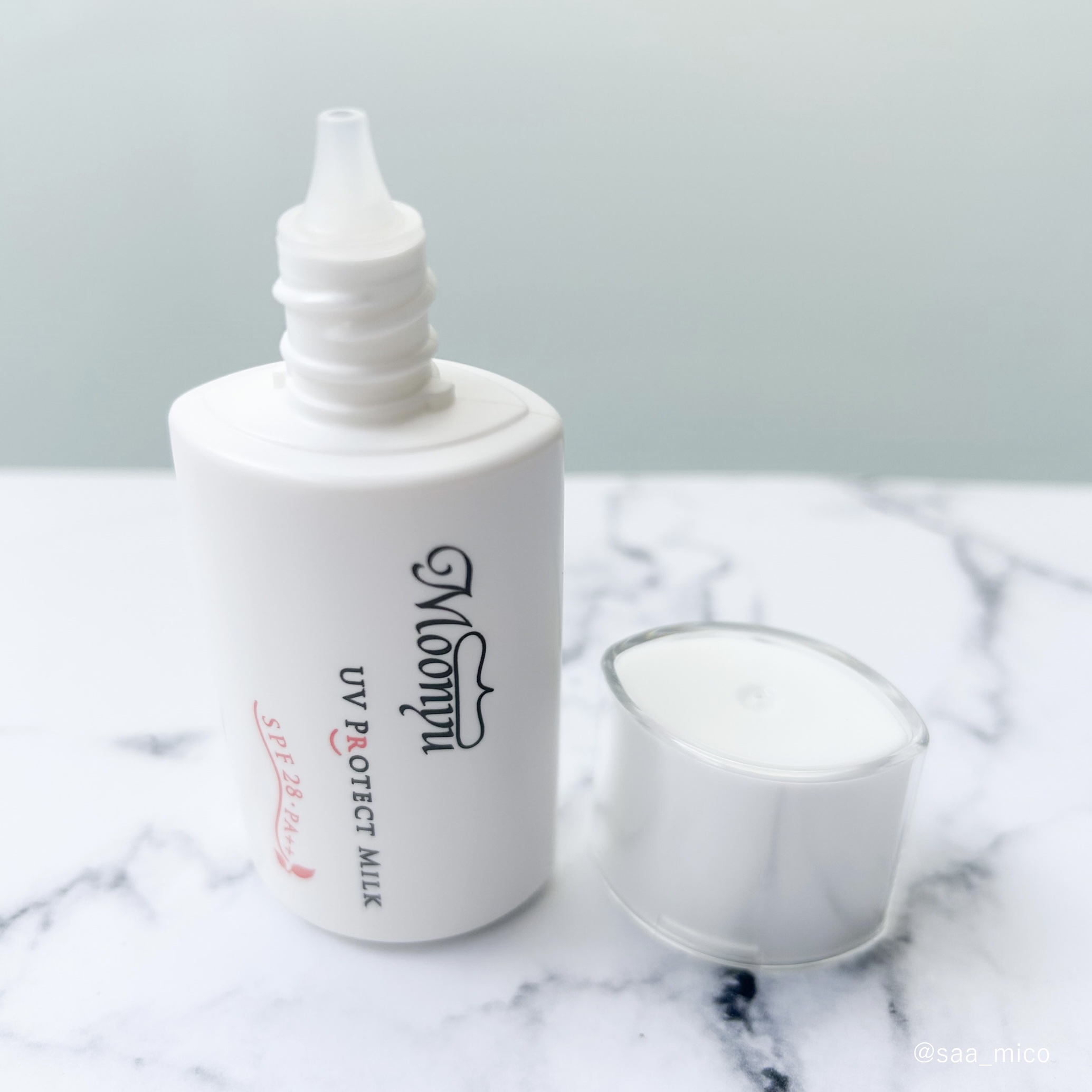 ＵＶ プロテクト ミルク/Moonyu(モーニュ)/日焼け止めミルクを使ったクチコミ（3枚目）