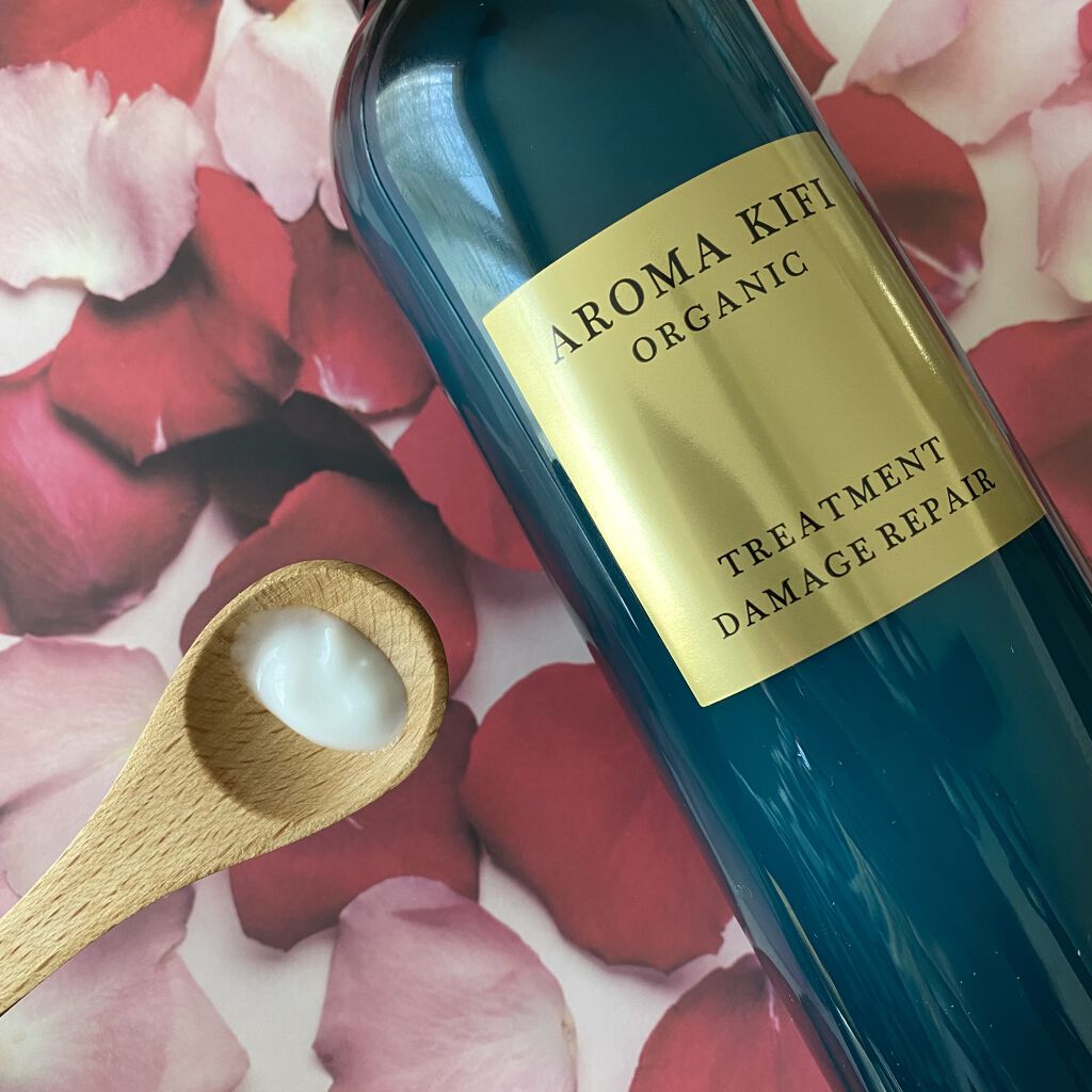 オーガニック シャンプー／トリートメント＜ダメージリペア＞/AROMA KIFI/シャンプー・コンディショナーを使ったクチコミ（3枚目）