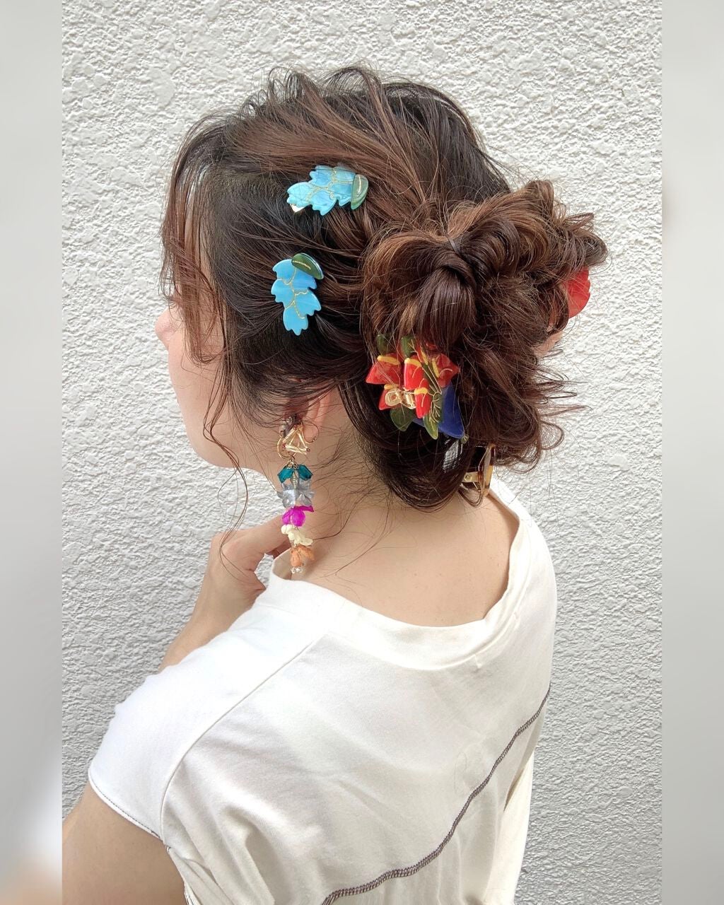 PUバンド/FLORA/ヘアアクセサリーを使ったクチコミ(3枚目)