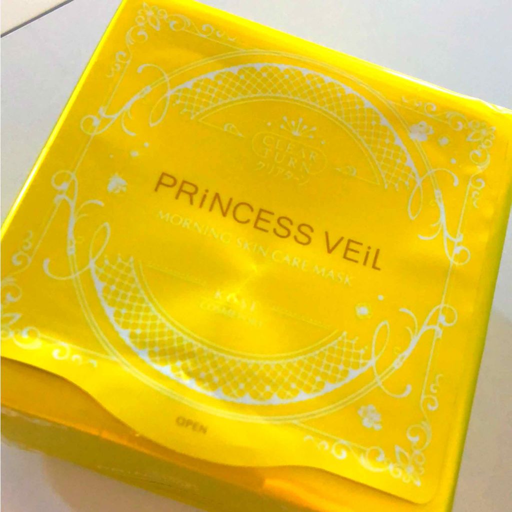 プリンセスヴェール モーニング スキンケア マスク/クリアターン/シートマスク・パックを使ったクチコミ（1枚目）